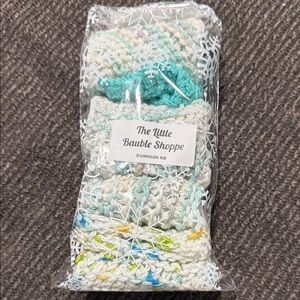 Colorful Knit dishcloths  Set